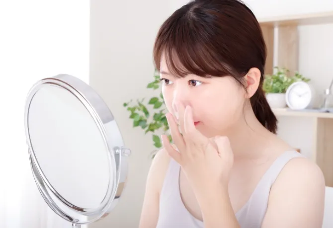 毛穴の開き(開き毛穴)の状態と特徴とは?