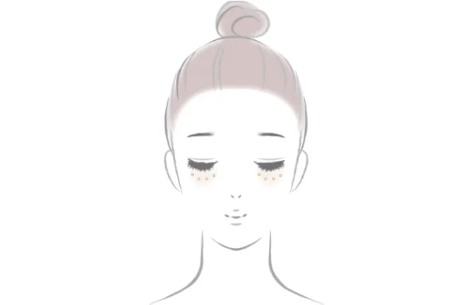 目元、目の周り