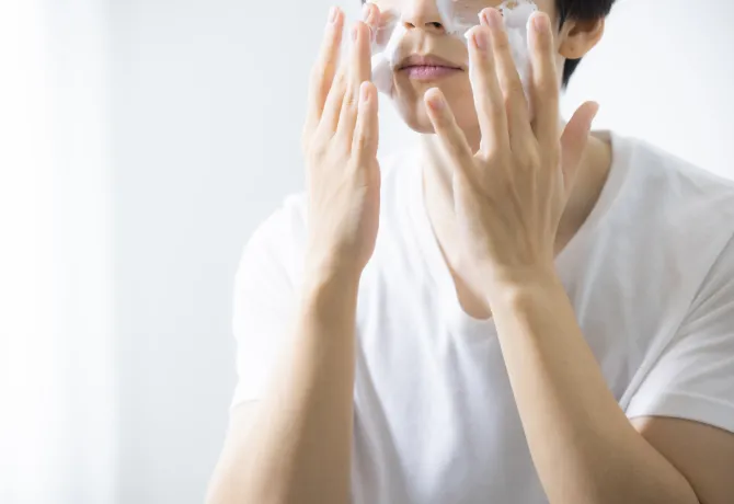 洗顔
