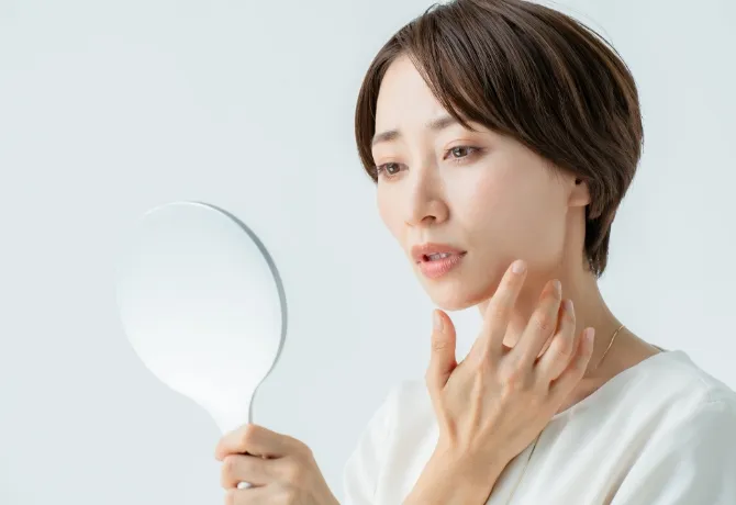 毛穴のたるみ(たるみ毛穴)の状態と特徴とは?